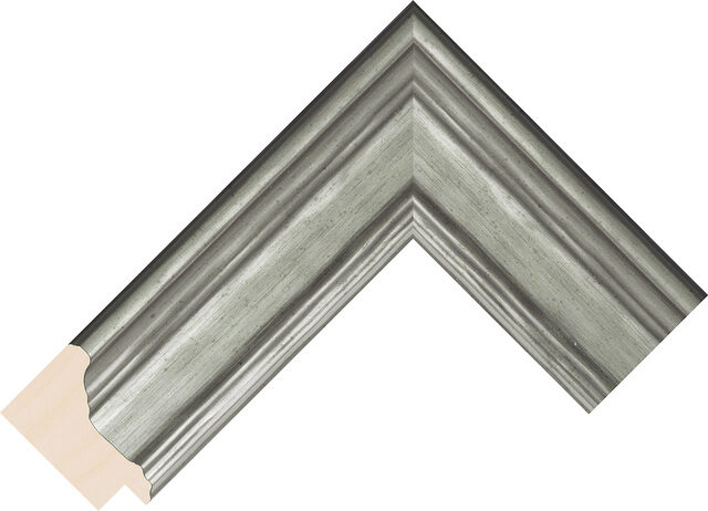 480470 - Pewter - 41mm wide picture frame chevron