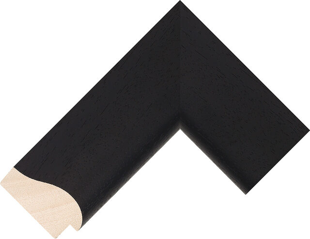 486000167 - Black - 63mm wide picture frame chevron