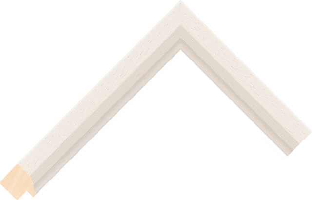 487000137 - Cream - 23mm wide picture frame chevron