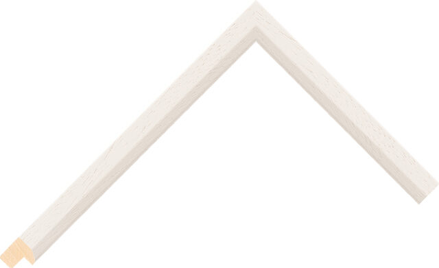 492000137 - Cream - 15mm wide picture frame chevron