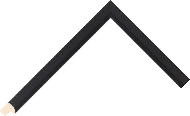 492000167 - Black - 15mm wide picture frame chevron