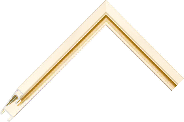 500130000 - Gold - 10mm wide picture frame chevron