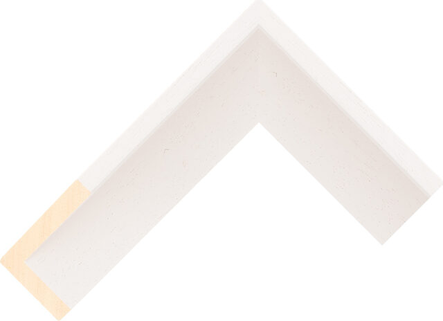 505000237 - Vellum - 40mm wide picture frame chevron