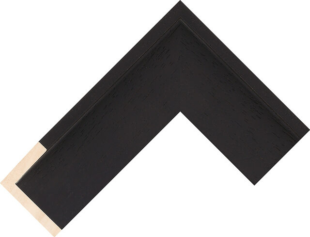 511000167 - Black - 53mm wide picture frame chevron