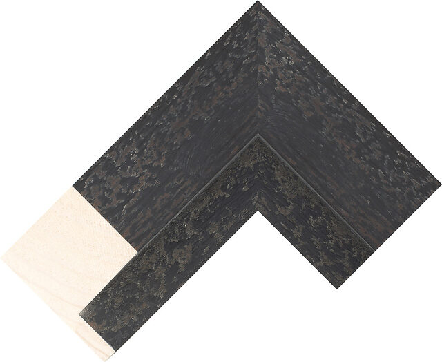 513287000 - Black - 70mm wide picture frame chevron