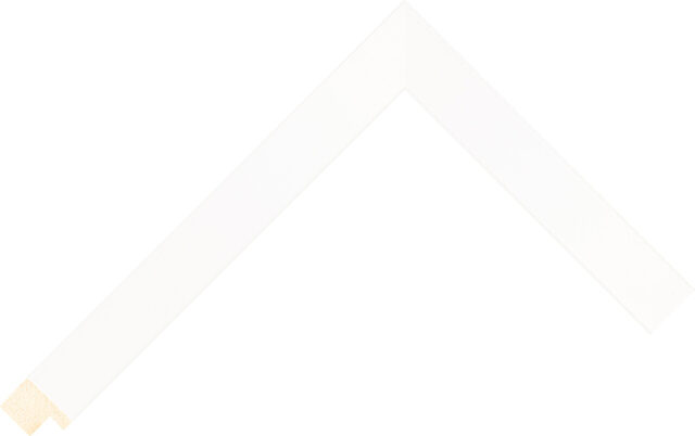 526015127 - White - 15mm wide picture frame chevron