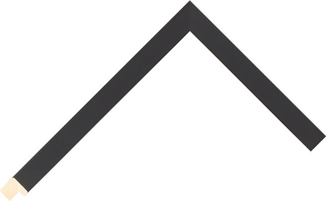 526015167 - Black - 15mm wide picture frame chevron