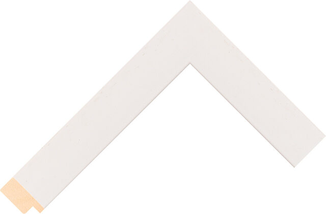 526127030 - White - 30mm wide picture frame chevron