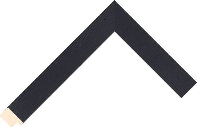 526167025 - Black - 25mm wide picture frame chevron