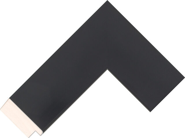 530650 - Black - 57mm wide picture frame chevron