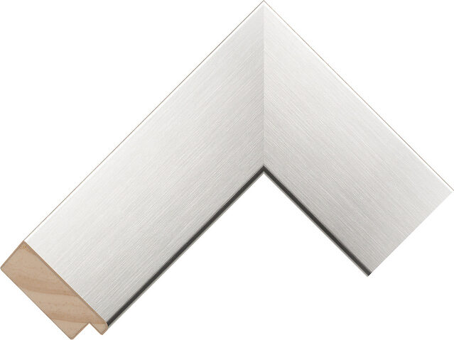 530660 - Silver - 57mm wide picture frame chevron