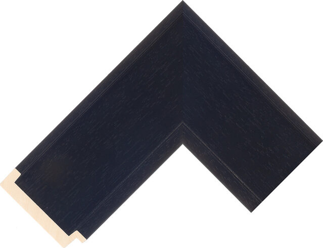 535000167 - Black - 73mm wide picture frame chevron