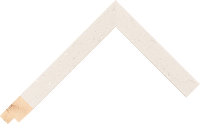 541000137 - Cream - 20mm wide picture frame chevron
