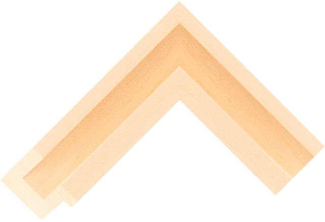 544400000 - Natural - 45mm wide picture frame chevron