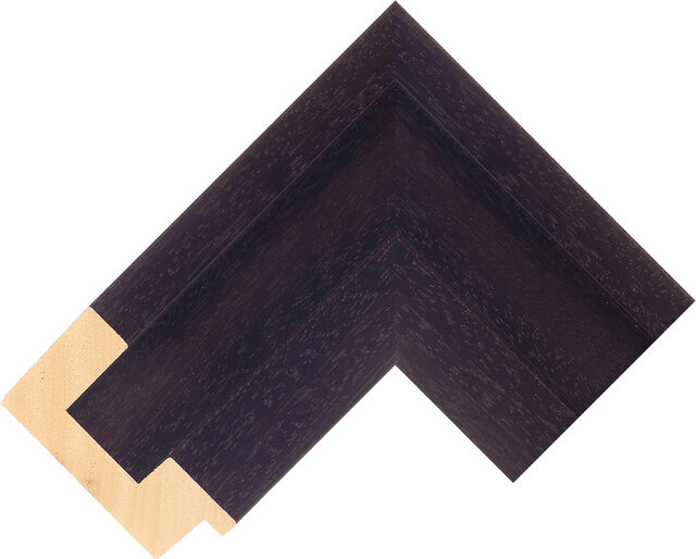 545000499 - Wenge - 73mm wide picture frame chevron