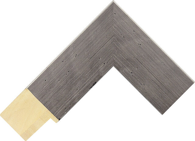 545252 - Pewter - 45mm wide picture frame chevron