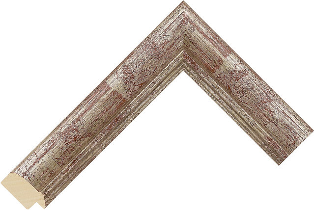 561910348 - Silver - 35mm wide picture frame chevron