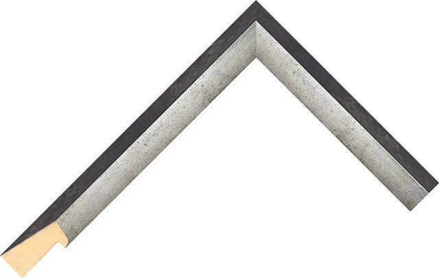 579110 - Pewter - 31mm wide picture frame chevron