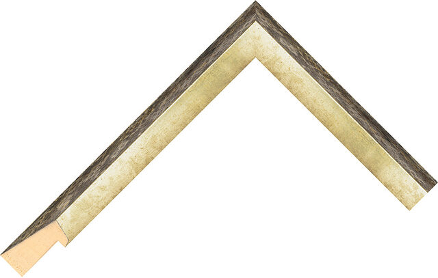 579120 - Gold - 31mm wide picture frame chevron