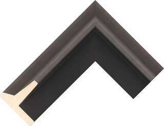 Corner sample of Iron Float Ayous HT Frame Moulding