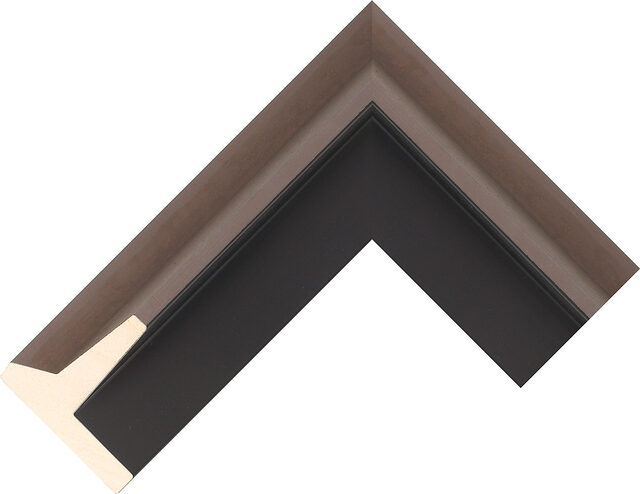 612903 - Rust - 58mm wide picture frame chevron