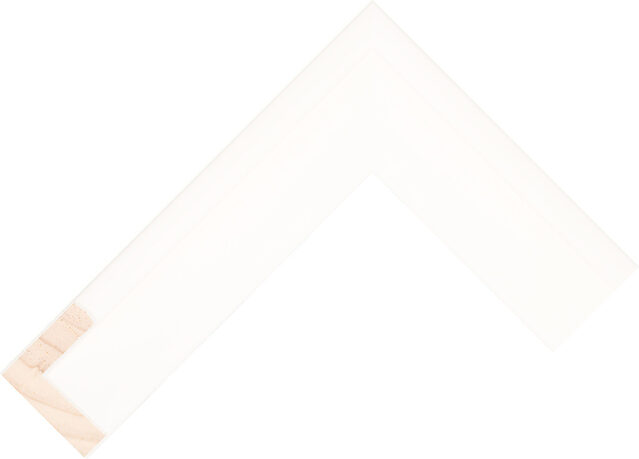 619127000 - White - 43mm wide picture frame chevron