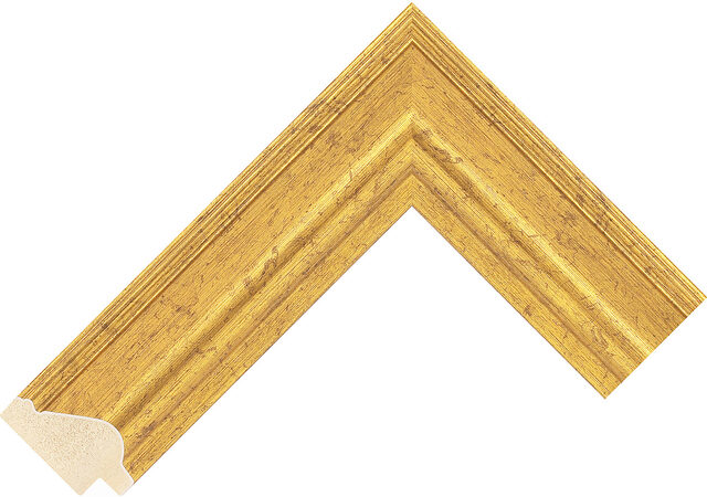 629247000 - Gold - 42mm wide picture frame chevron