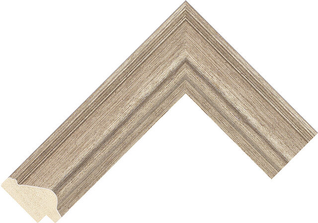 629348000 - Silver - 42mm wide picture frame chevron