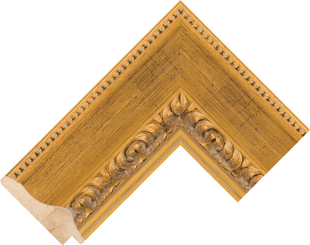 630247000 - Gold - 70mm wide picture frame chevron