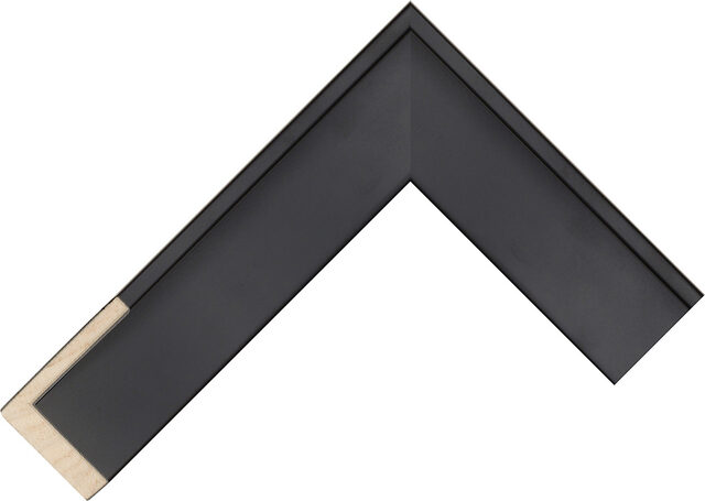639167000 - Black - 40mm wide picture frame chevron