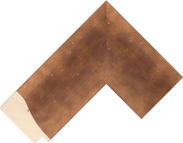 655556 - Bronze - 65mm wide picture frame chevron