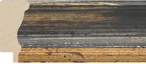 Sample of 6649BK Picture Frame Moulding