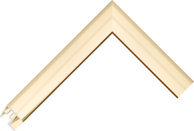 680130000 - Gold - 25mm wide picture frame chevron