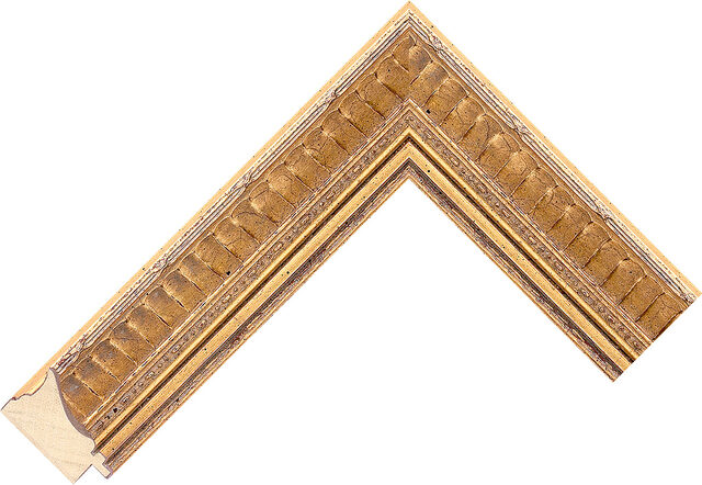 682246000 - Gold - 38mm wide picture frame chevron