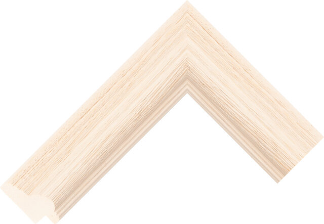 705157000 - Ivory - 45mm wide picture frame chevron