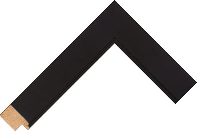 715167000 - Black - 32mm wide picture frame chevron