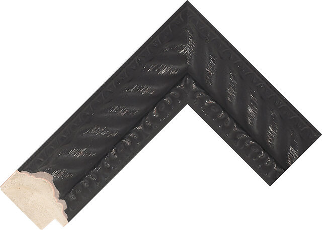 725073000 - Black/Gold - 48mm wide picture frame chevron