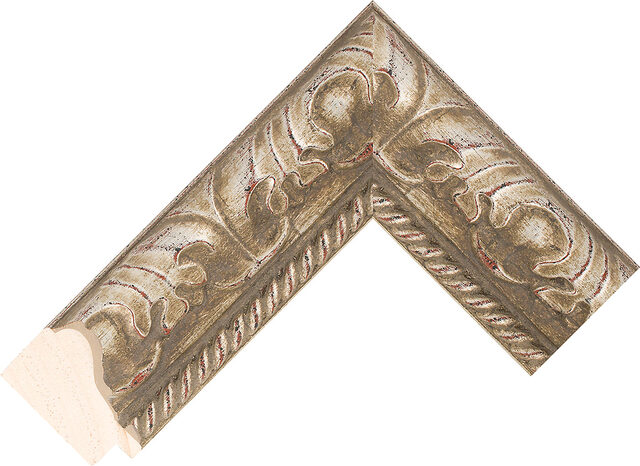 741000348 - Silver - 51mm wide picture frame chevron