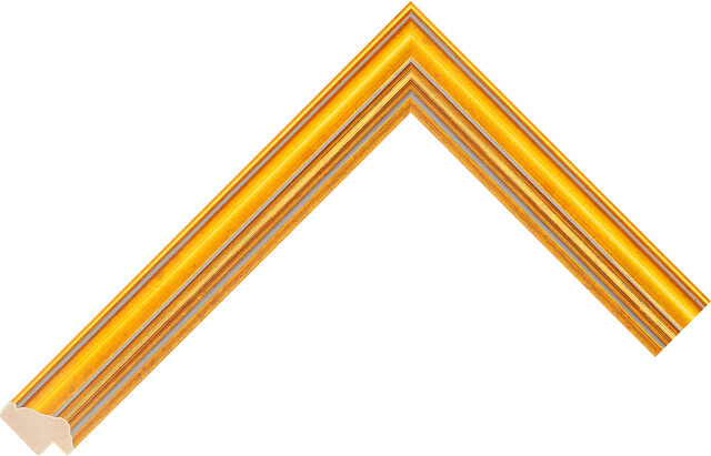 765430000 - Gold - 26mm wide picture frame chevron