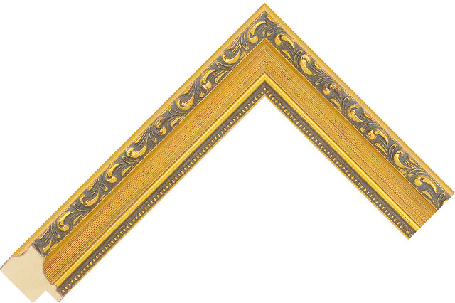 776101246 - Gold - 30mm wide picture frame chevron