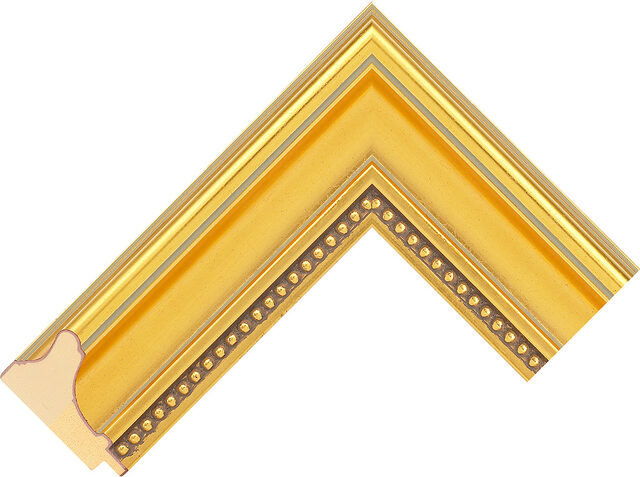 778972100 - Gold - 53mm wide picture frame chevron