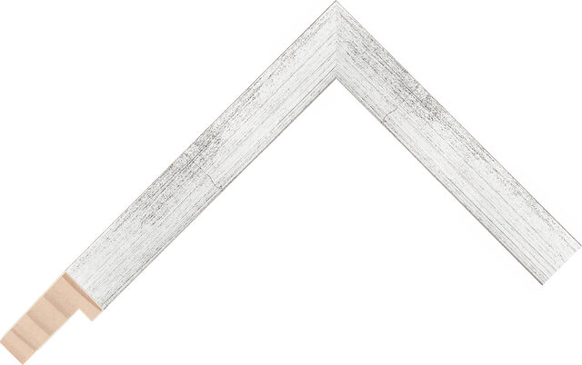 783748000 - Silver - 20mm wide picture frame chevron