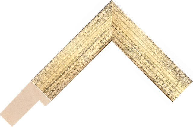 786747000 - Gold - 30mm wide picture frame chevron