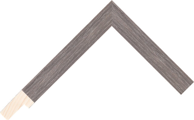 80916 - Charcoal - 19mm wide picture frame chevron