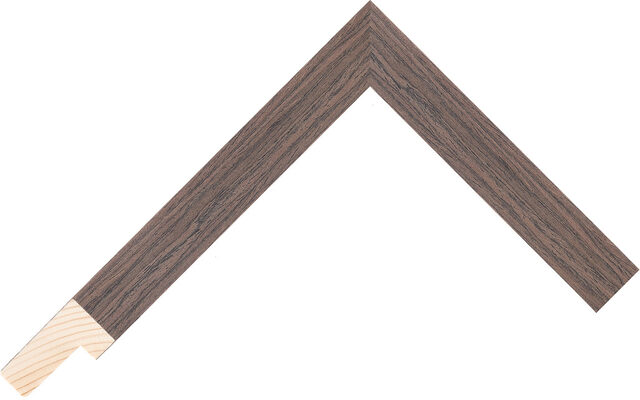 80918 - Mocha - 19mm wide picture frame chevron