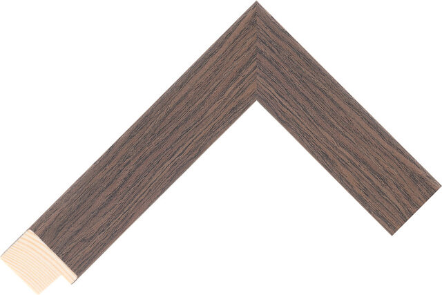 80923 - Mocha - 31mm wide picture frame chevron
