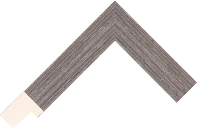 80926 - Charcoal - 28mm wide picture frame chevron