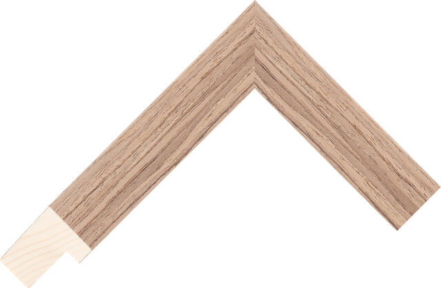 80927 - Light Walnut - 28mm wide picture frame chevron