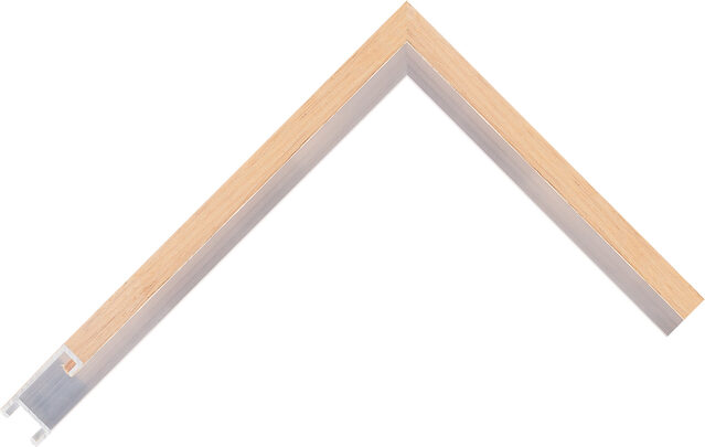 823003000 - Oak - 8mm wide picture frame chevron