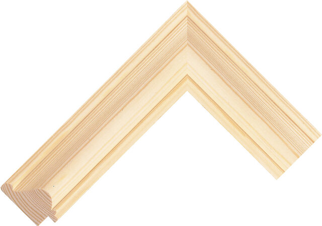 830500000 - Natural - 42mm wide picture frame chevron